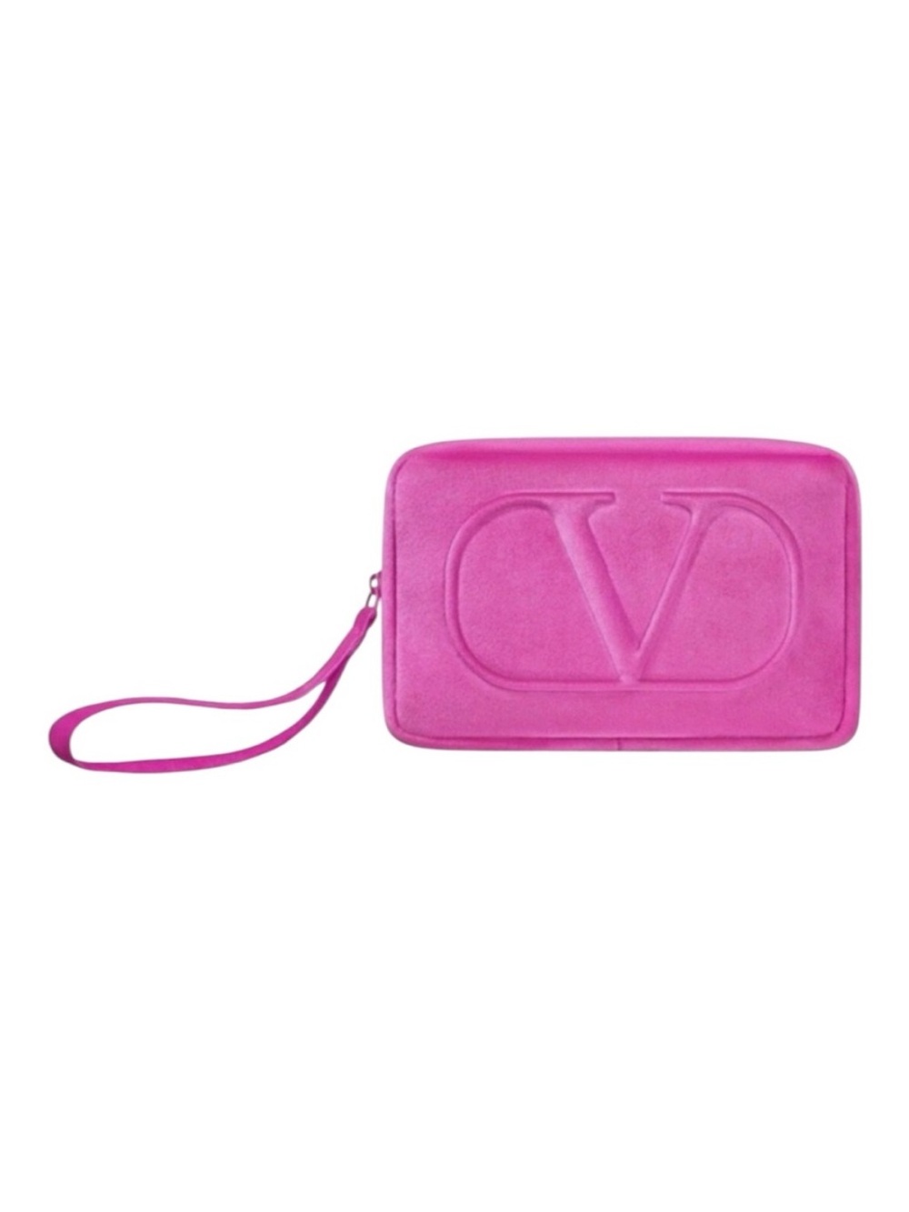 NWOT Valentino Vibrant
Pink Velvet
Clutch / pouch